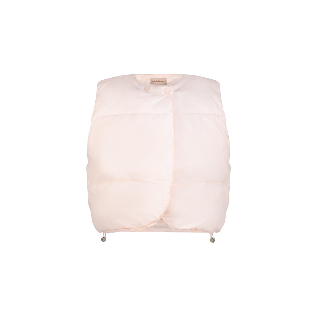 Perle Rose Gilet "Pink Pearl Gilet