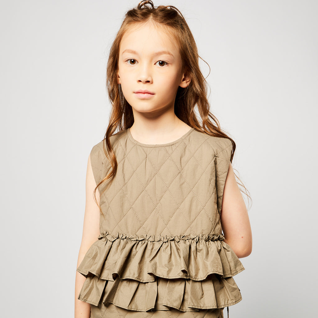 Feuille D'orchidée Set "Orchid Leaf Skirt & Top"