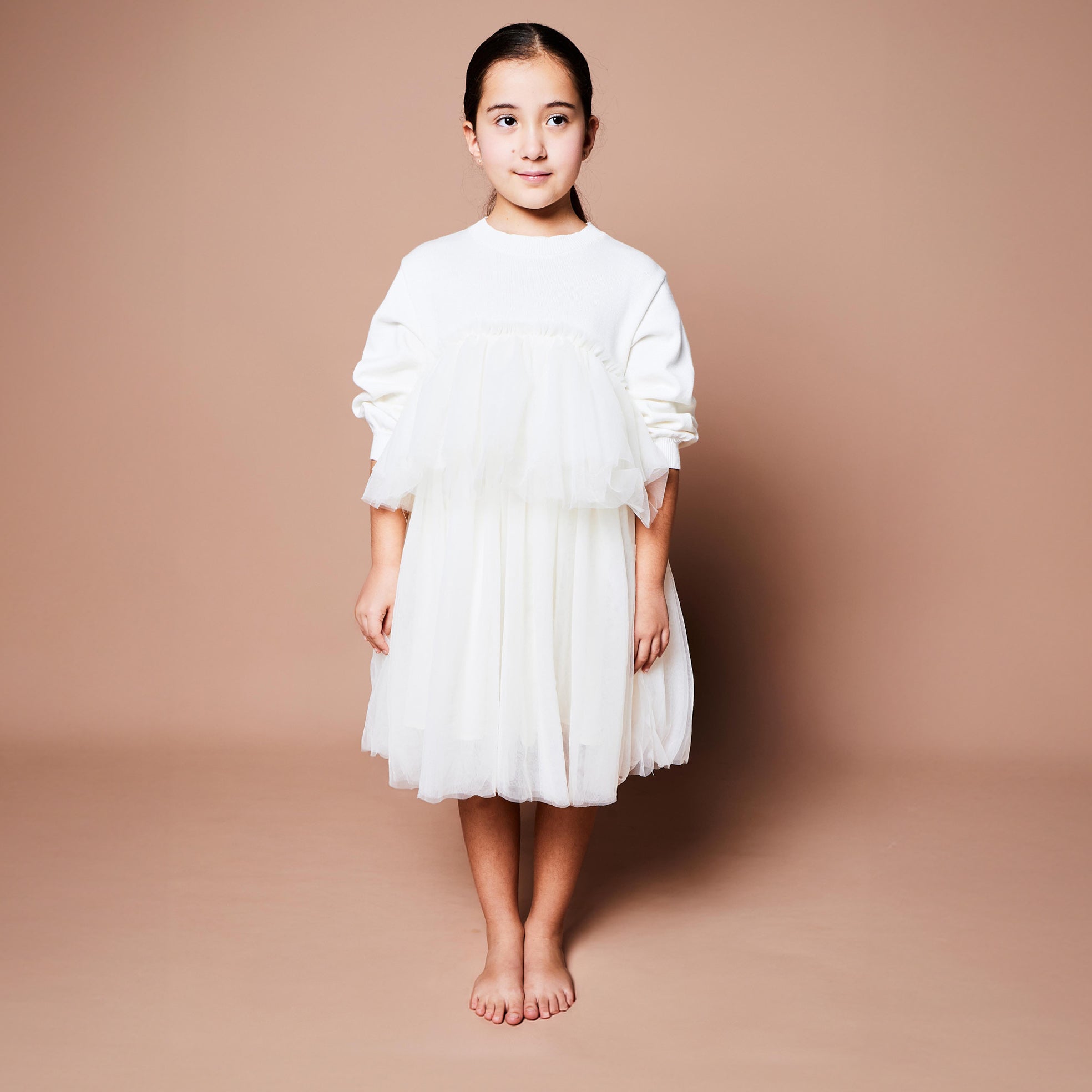 Brume d'Ivoire Robe "Ivory Mist Dress"