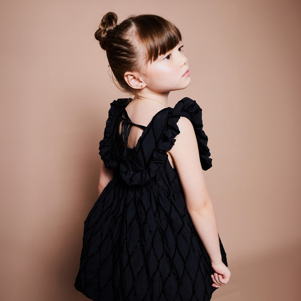 Noir Étoile Robe "Black Star Dress"